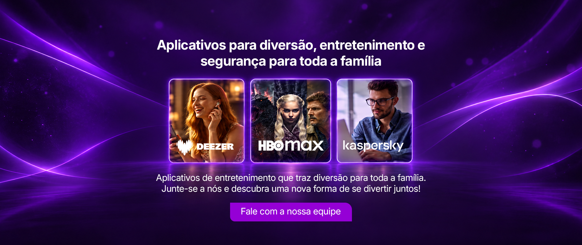 Benefícios em nossos planos. 