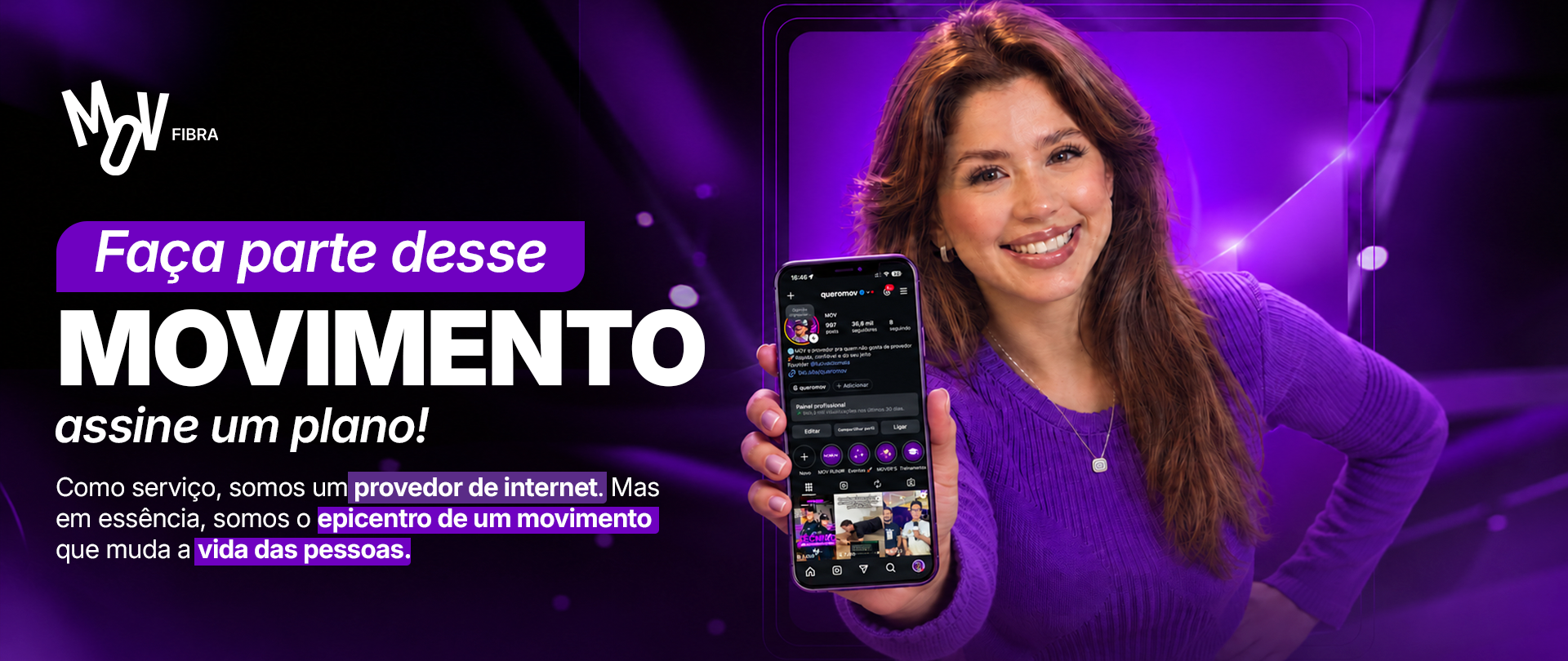 Faça parte desse movimento!
